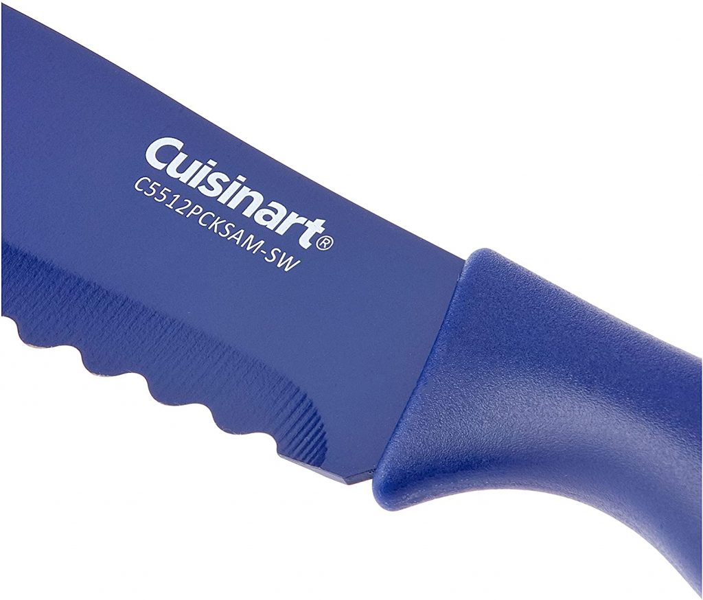 Cuisinart C5512PCKSAM 12 Piece Color Knife Set with Blade Guards (6